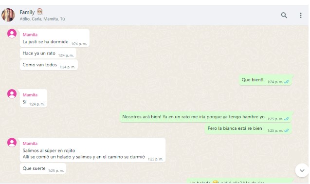 WhatsApp familia 1