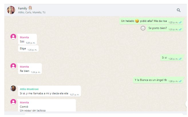 WhatsApp familia 2
