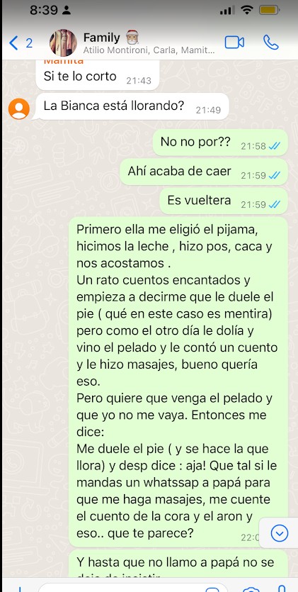 WhatsApp familia-lau
