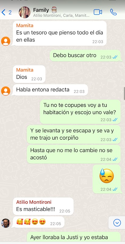 WhatsApp familia-lau