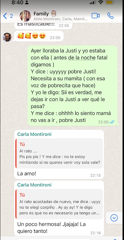 WhatsApp familia-lau