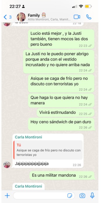 WhatsApp familia-lau