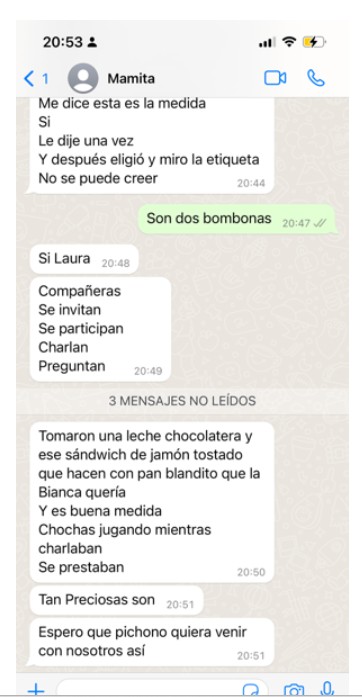 WhatsApp familia-lau