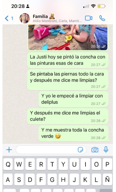 WhatsApp familia-lau